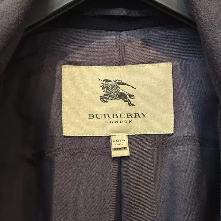 [BUNJANG] Burberry Cashmere Blend Trench Coat UK6 / 버버리 캐시미어 블렌드 트렌치 코트