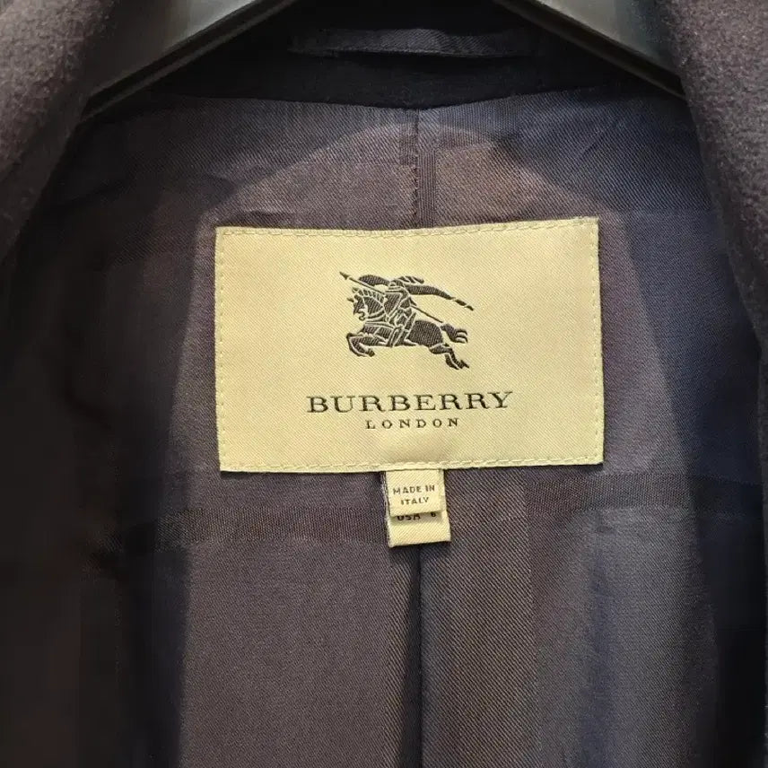 [BUNJANG] Burberry Cashmere Blend Trench Coat UK6 / 버버리 캐시미어 블렌드 트렌치 코트