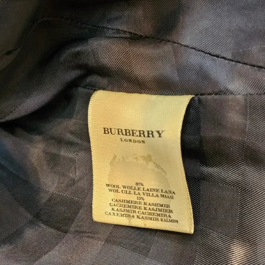 [BUNJANG] Burberry Cashmere Blend Trench Coat UK6 / 버버리 캐시미어 블렌드 트렌치 코트