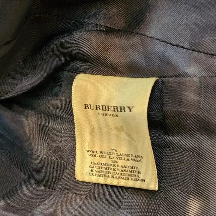 [BUNJANG] Burberry Cashmere Blend Trench Coat UK6 / 버버리 캐시미어 블렌드 트렌치 코트