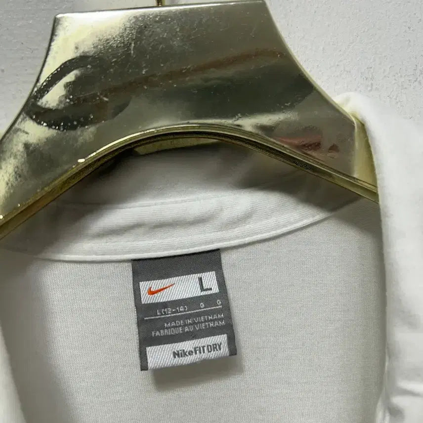 [BUNJANG] Nike White Sleeveless Polo T-Shirt Women&