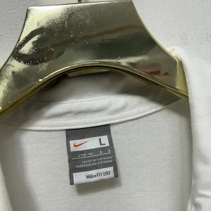 [BUNJANG] Nike White Sleeveless Polo T-Shirt Women&