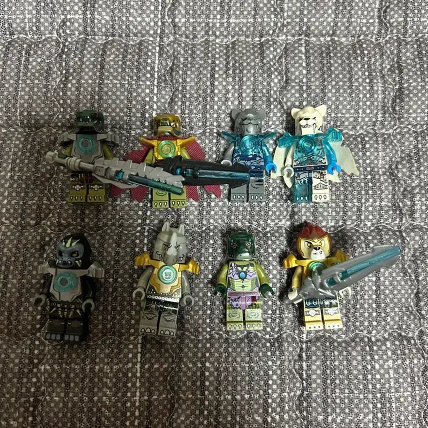 [BUNJANG] LEGO Chima Figure Bundle Set / 레고 키마 피듀어 8종(무기포함+사진3장)