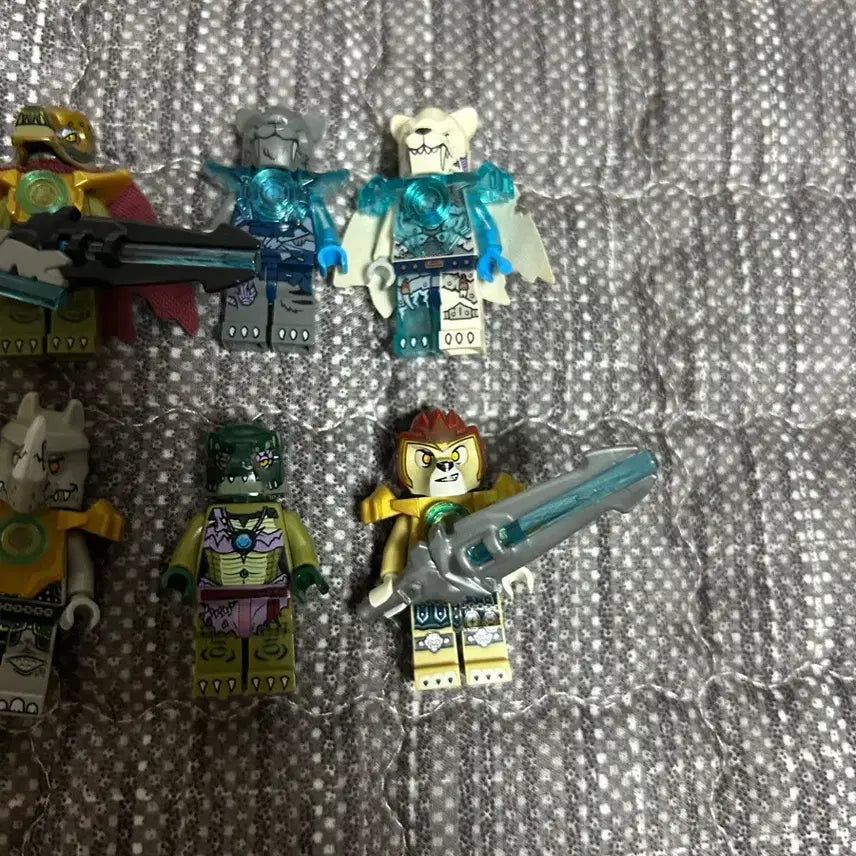 [BUNJANG] LEGO Chima Figure Bundle Set / 레고 키마 피듀어 8종(무기포함+사진3장)