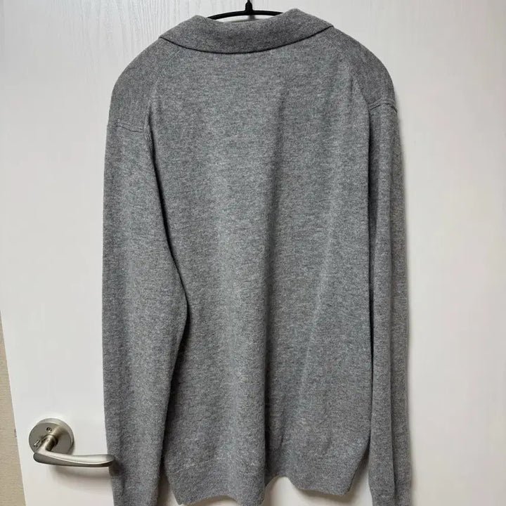 [BUNJANG] ZARA Polo Knit Gray Sweater / 자라 폴로니트 그레이 팝니다.