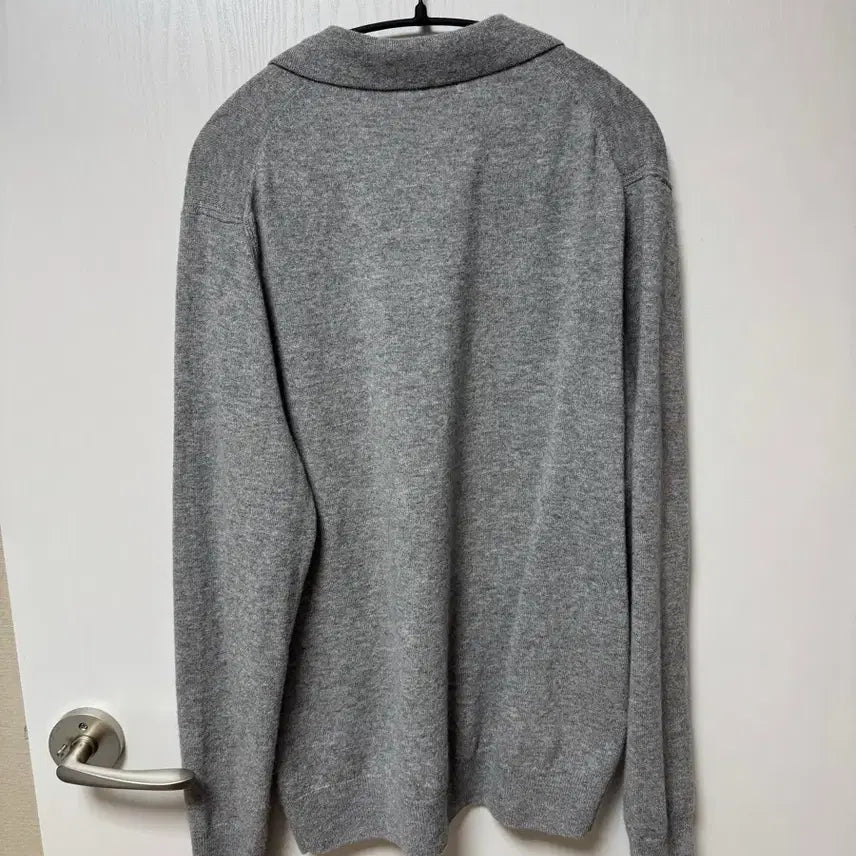 [BUNJANG] ZARA Polo Knit Gray Sweater / 자라 폴로니트 그레이 팝니다.