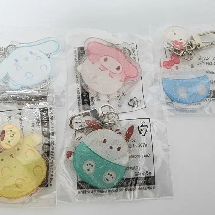 [BUNJANG] Sanrio Acrylic Keyring / 산리오 편의점 아크릴 키링