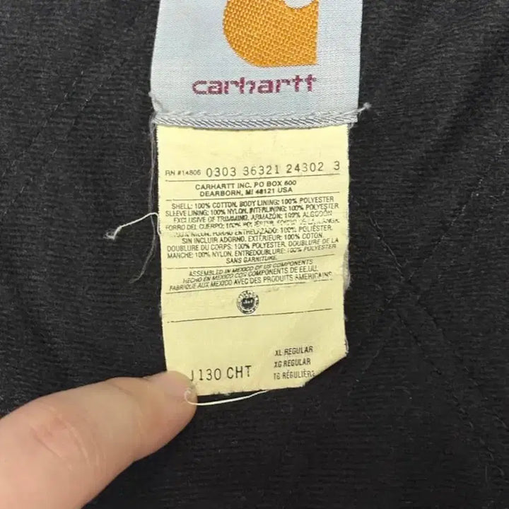 [BUNJANG] Carhartt J130 CHT Active Jacket / 00s 칼하트 J130 CHT 액티브 자켓