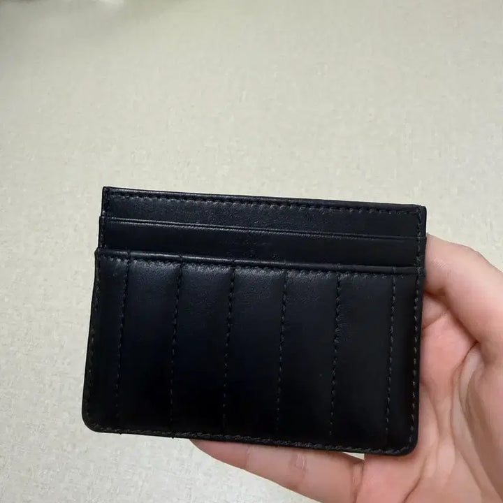 [BUNJANG] Burberry TB Logo Card Wallet Black / 버버리 TB로고 카드지갑 블랙
