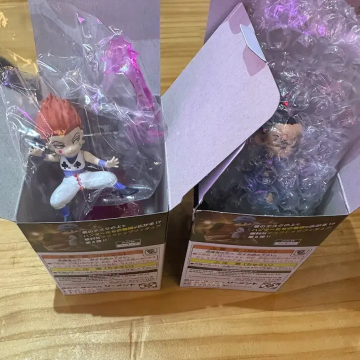 [BUNJANG] Hunter x Hunter Re-Ment Series 6 Hisoka &amp; Leorio Figures Bundle Set / 헌터헌터 리멘트 6탄 히소카 레오리오 일괄 판매합니다!