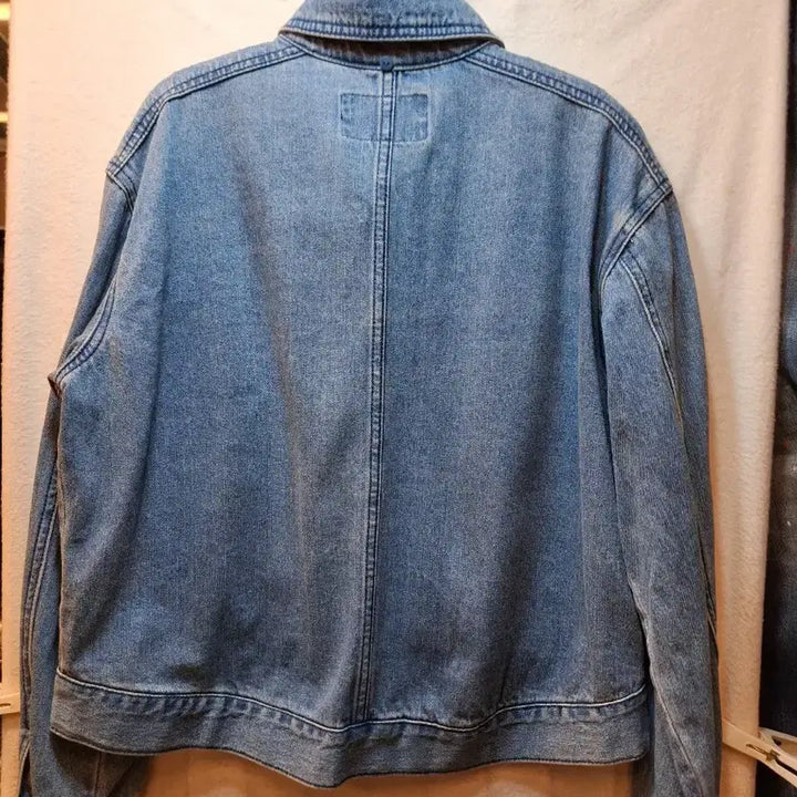 [BUNJANG] Karl Lagerfeld Denim Jacket / 칼 라거펠트 데님 청자켓
