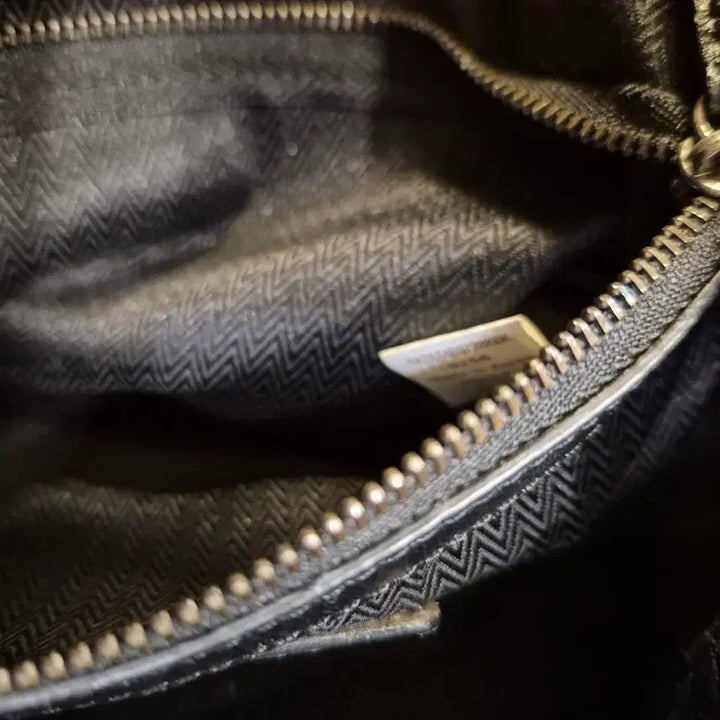 [BUNJANG] LOUGE &amp; LOUNGE Black Leather Tote Bag / 루즈앤라운지  블랙 레더 토트백