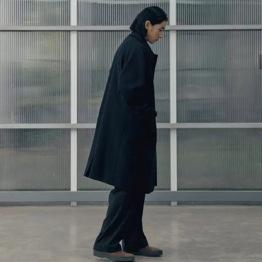 [BUNJANG] Another Office Voyager Balmacaan Coat Size 4 / 어나더오피스 보이저  발마칸 코트 4사이즈