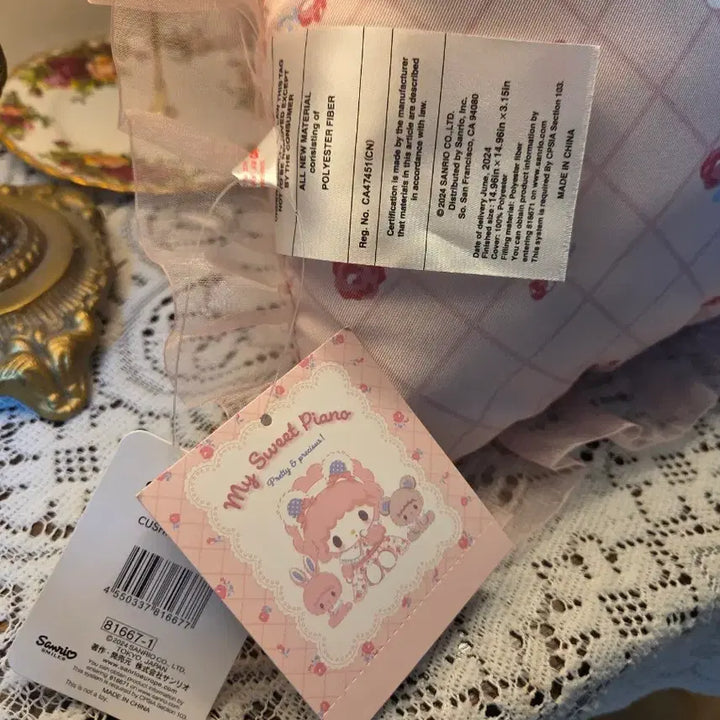 [BUNJANG] Sanrio My Sweet Piano Cushion / (정품)(신품) 산리오 마이 스위트 피아노 쿠션 양도합니다 마이멜로디