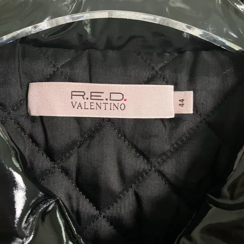[BUNJANG] Red Valentino Black Patent Jacket (Size 44) / 레드 발렌티노 블랙 페이턴트 자켓 44