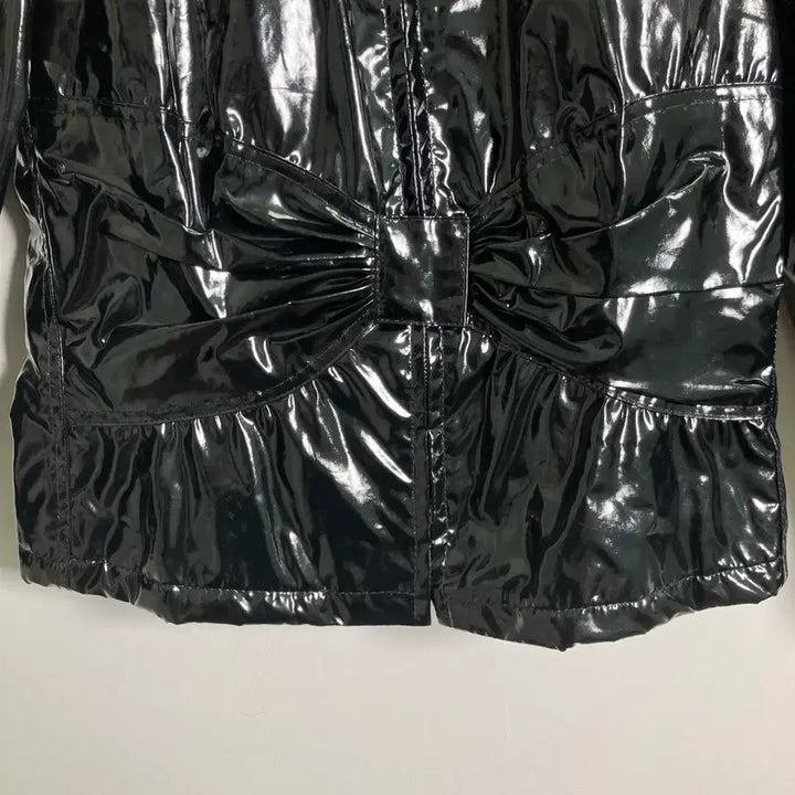 [BUNJANG] Red Valentino Black Patent Jacket (Size 44) / 레드 발렌티노 블랙 페이턴트 자켓 44