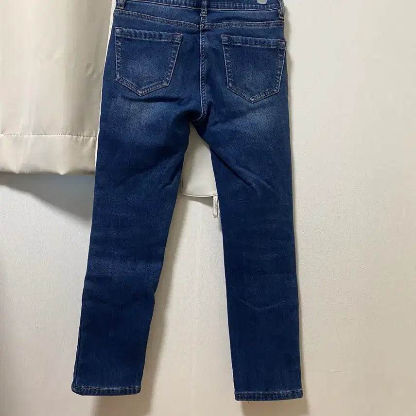 [BUNJANG] Fleece Lined Banding Jeans / 기모 밴딩 청바지