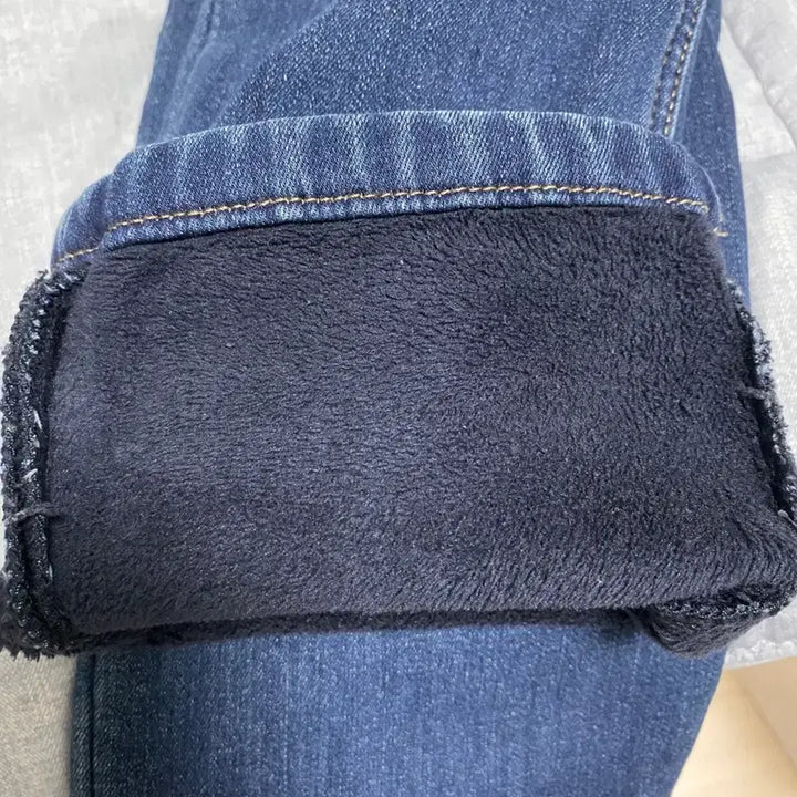 [BUNJANG] Fleece Lined Banding Jeans / 기모 밴딩 청바지