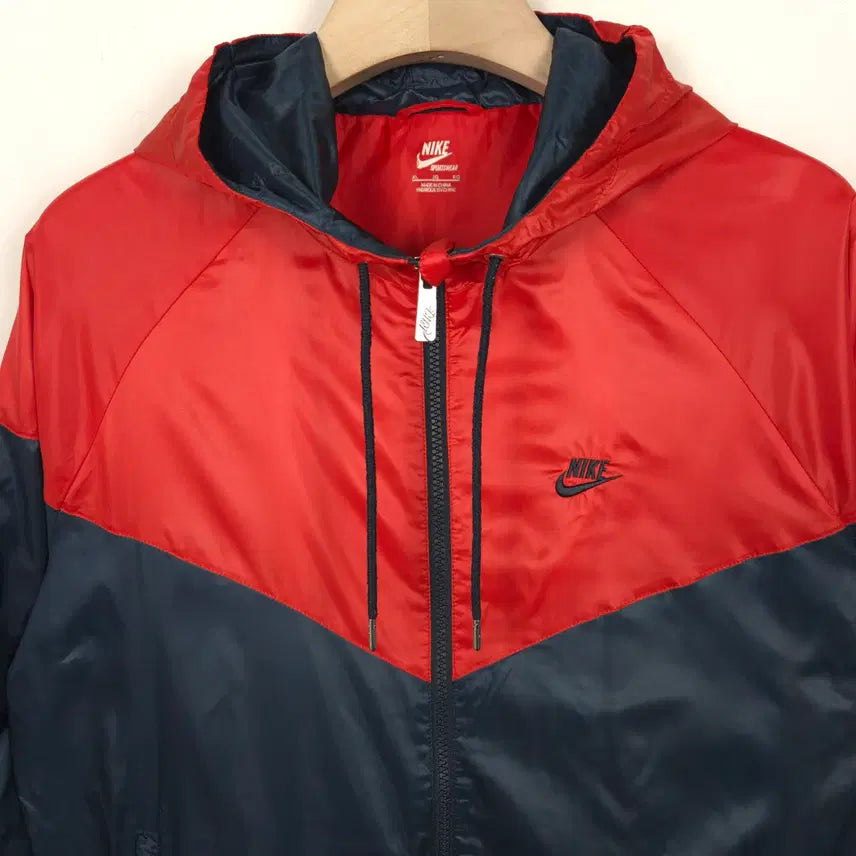 [SOLD OUT] [105] 나이키 네이비 레드 배색 바람막이 자켓