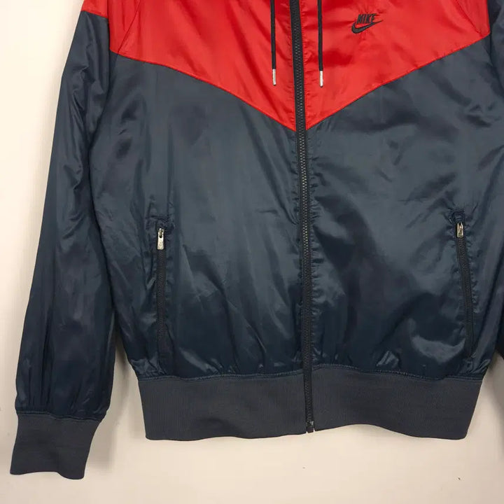 [SOLD OUT] [105] 나이키 네이비 레드 배색 바람막이 자켓