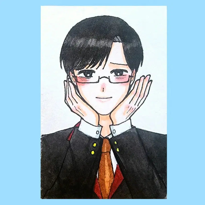 [BUNJANG] Custom Hand-Drawn/Digitally Edited Photocard Commission / 손그림/디지털 보정 종이포카 커미션