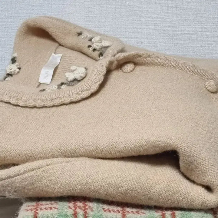 [BUNJANG] Vintage Floral Embroidered Cardigan Coat / (무배)빈티지 꽃자수 코트 가디건 하객룩