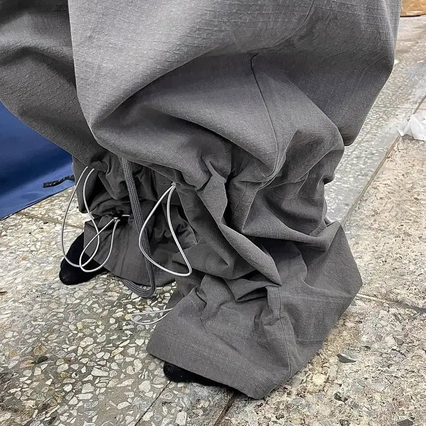 [BUNJANG] Memory Space Six-Tuck String Pants / 메모리 스페이스 - 6턱 스트링 팬츠