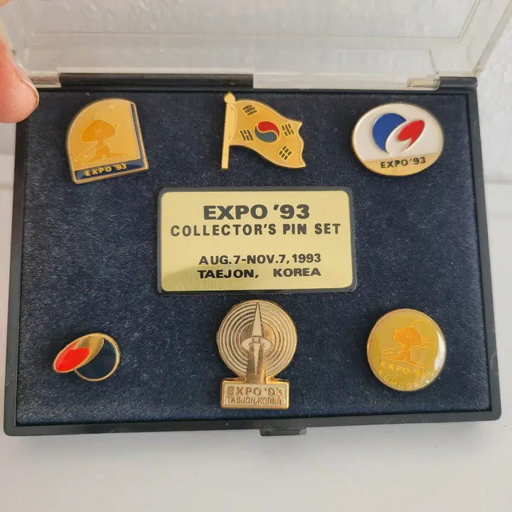 [SOLD OUT] 대전 엑스포93 기념 핀뱃지 세트