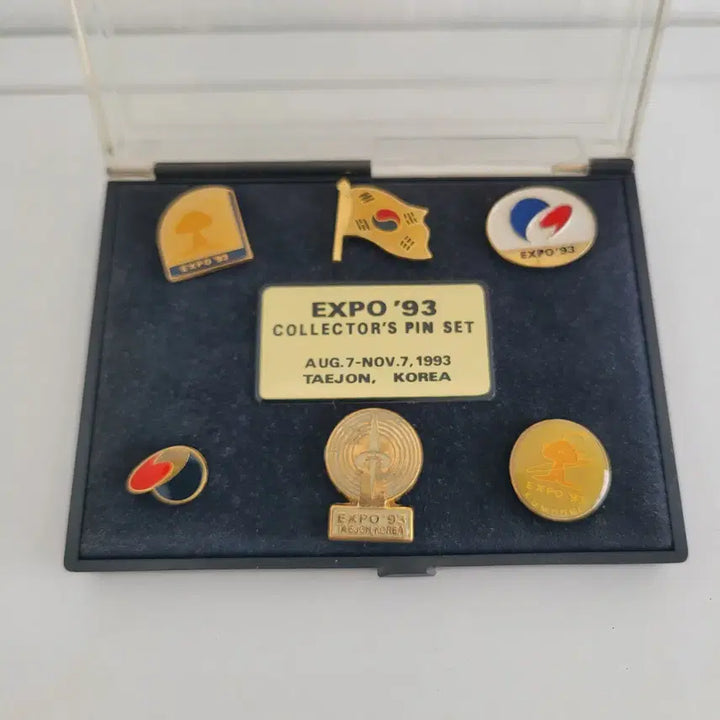[SOLD OUT] 대전 엑스포93 기념 핀뱃지 세트