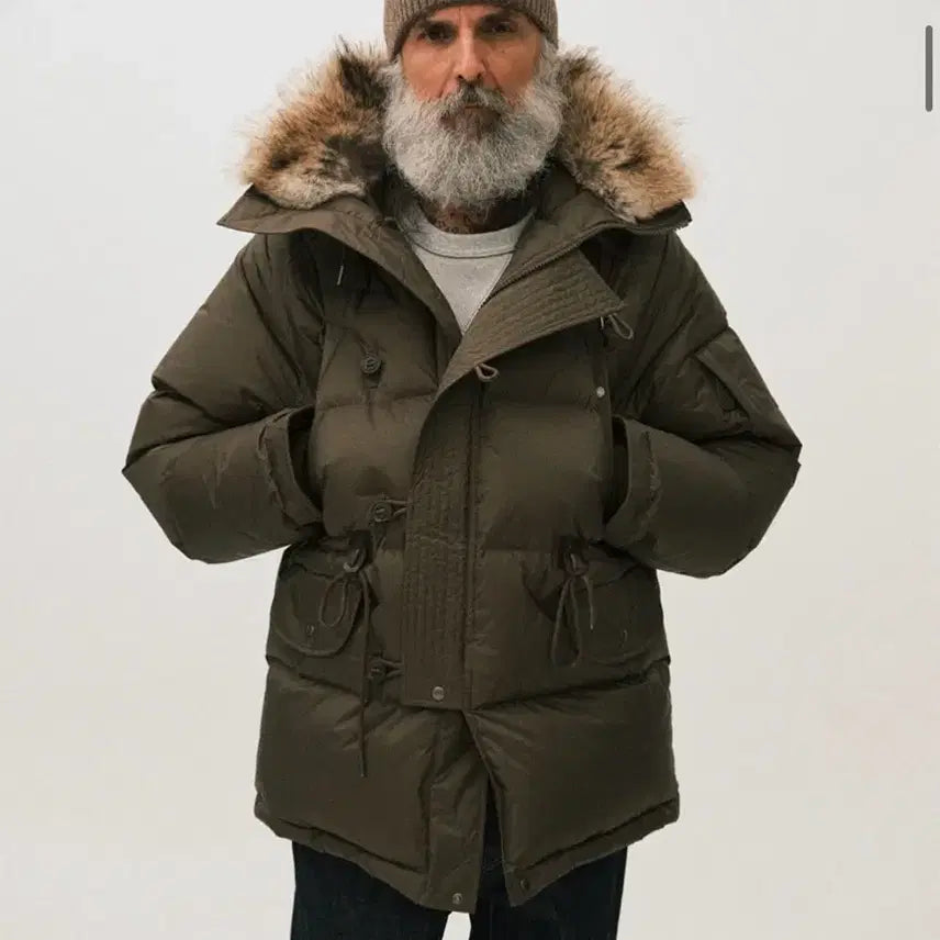 [BUNJANG] Outstanding Goose Down Parka / 아웃스탠딩 구스 다운 파카