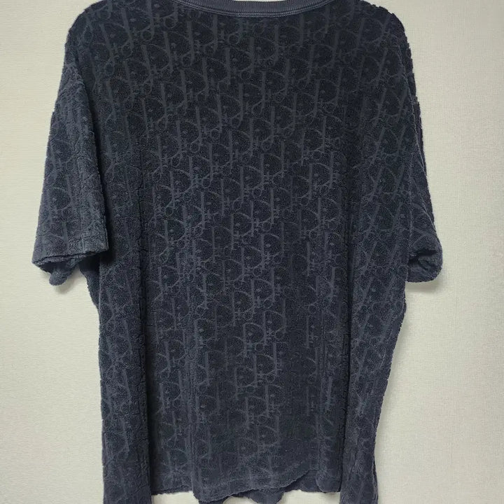 [BUNJANG] Dior Oblique Cotton Terry T-shirt XL / 디올 오블리크 코튼 테리 반팔티