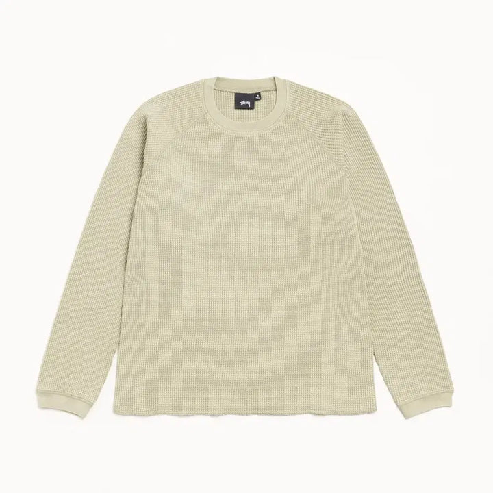 [BUNJANG] Stussy Extra Tuff Raglan Thermal Long Sleeve Shirt / [해외] 스투시 엑스트라 터프 래글런 써멀 롱슬리브 긴팔 26SS