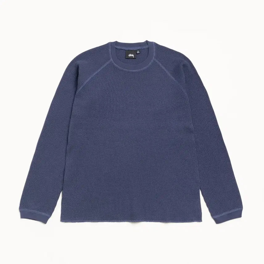 [BUNJANG] Stussy Extra Tuff Raglan Thermal Long Sleeve Shirt / [해외] 스투시 엑스트라 터프 래글런 써멀 롱슬리브 긴팔 26SS