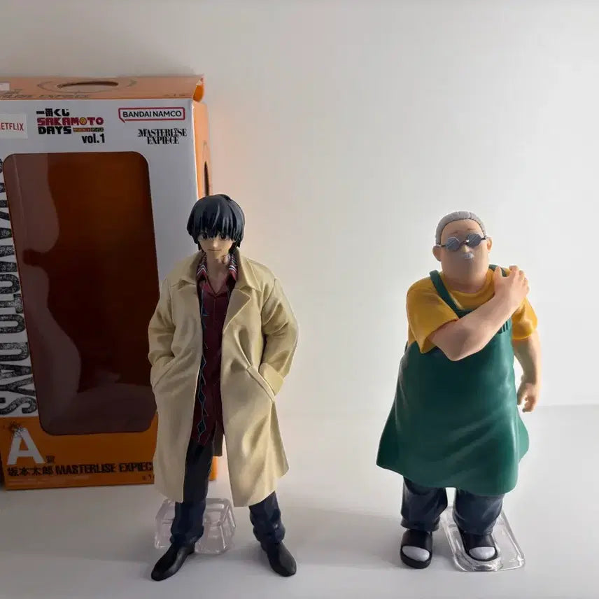 [BUNJANG] Sakamoto Days Vol.1 Sakamoto &amp; Nagumo Figure / 사카모토데이즈 vol.1 A상 사카모토 &amp; 라스트원 나구모 개봉 양품