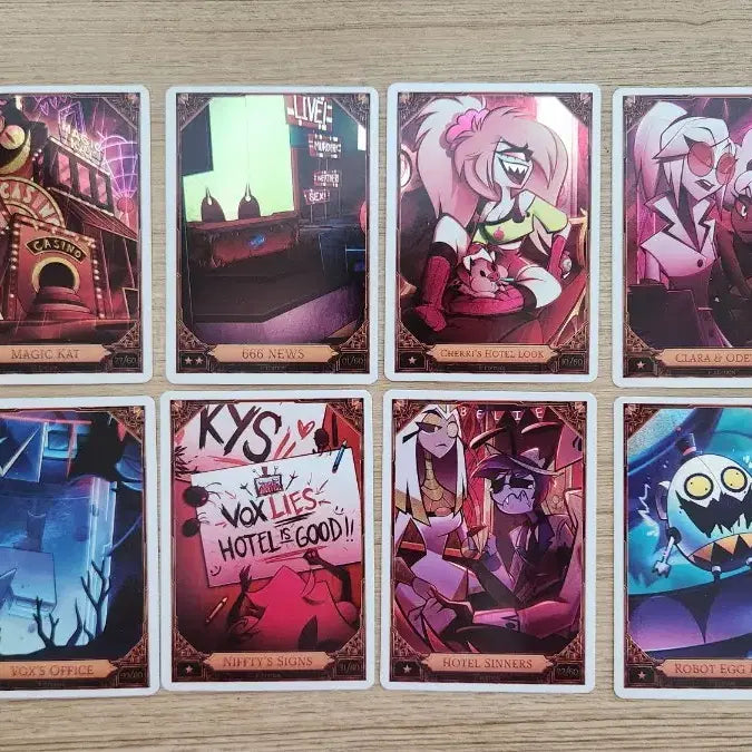 [BUNJANG] Hazbin Hotel Season 2 Foil Trading Card / 해즈빈호텔 시즌2 트레이딩 포일 카드 판매합니다!