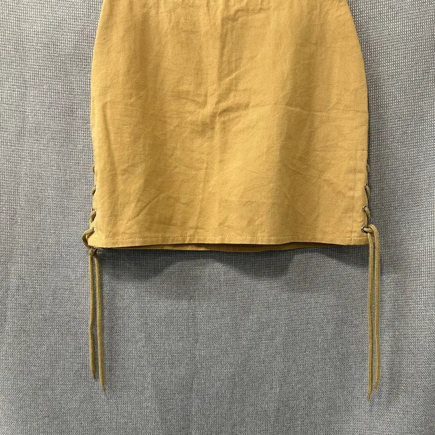 [BUNJANG] NS+F Lace-Up Mini Skirt / NS+F 레이스업 미니 스커트