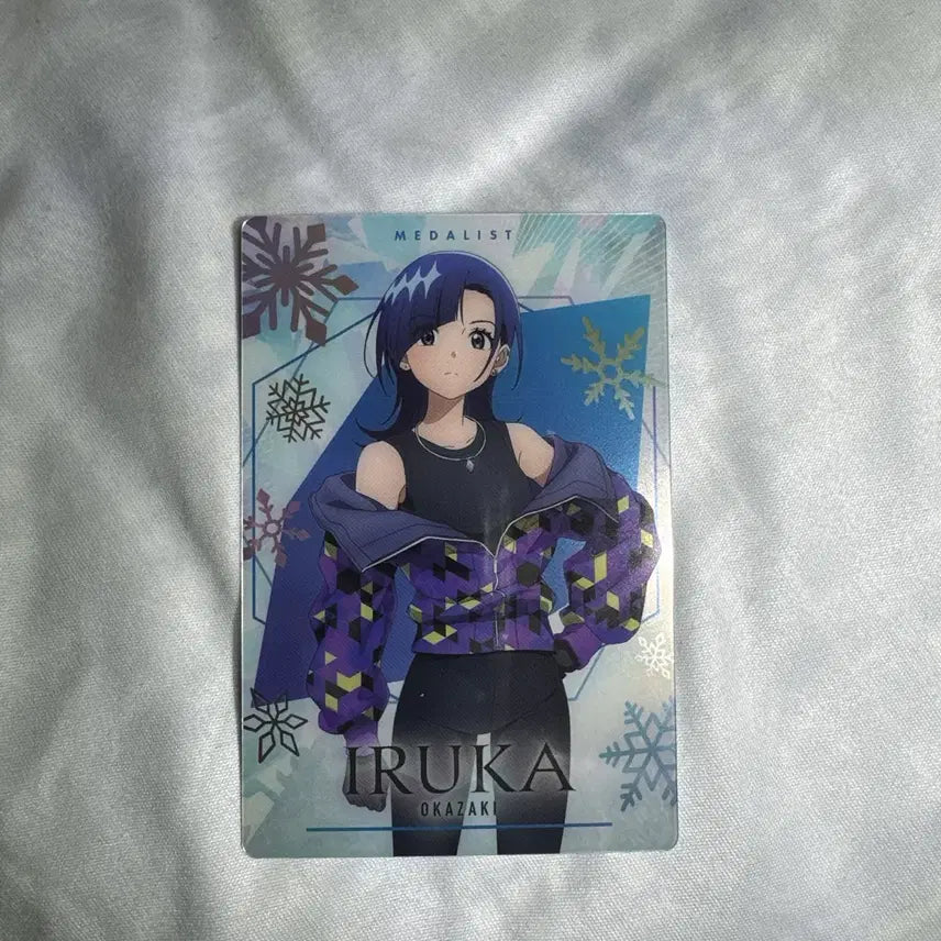 [BUNJANG] Medalist Wafer Card Irruka / 메달리스트 웨하스 카드 이루카