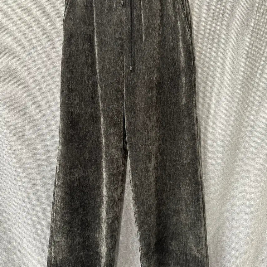 [BUNJANG] LESHOP BLANC Velvet Wide Pants / 르샵블랑 LESHOP BLANC 벨벳 와이드 팬츠