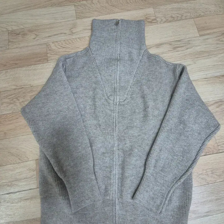 [BUNJANG] Unbranded Beige Knit Set / 집업 니트 세트