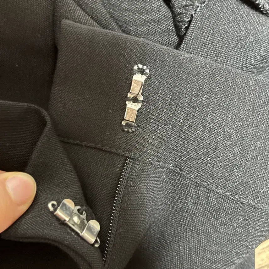 [BUNJANG] Black Bootcut Slacks / 새상품 롱기장 블랙 부츠컷 슬랙스