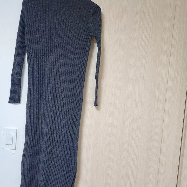 [BUNJANG] Time Long Ribbed Knit Dress / 타임 원피스