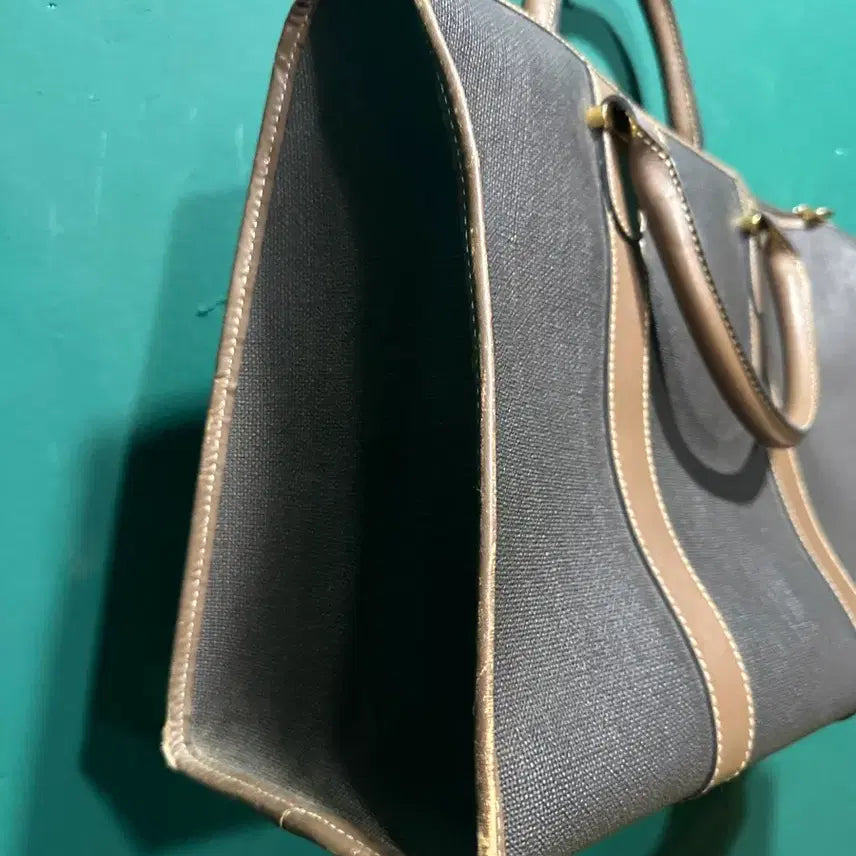 [BUNJANG] Dunhill Leather Boston Bag / 던힐 레더 보스턴백