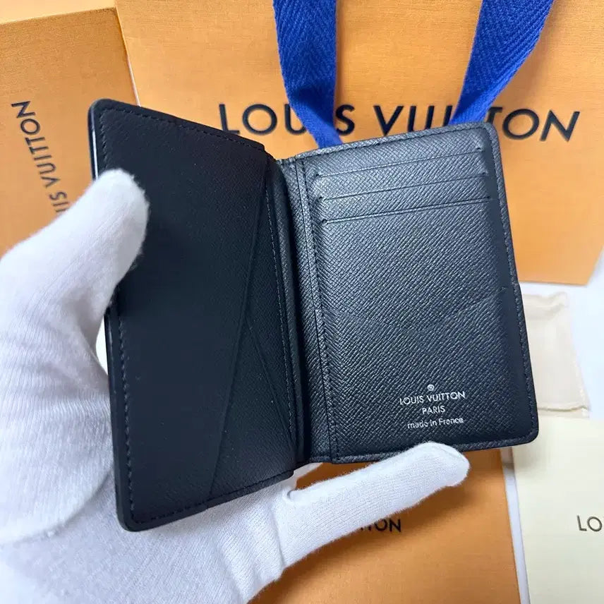 [BUNJANG] Louis Vuitton Eclipse Organizer Card Wallet / (정품)(풀구성)루이비통 이클립스 오거나이저 카드지갑