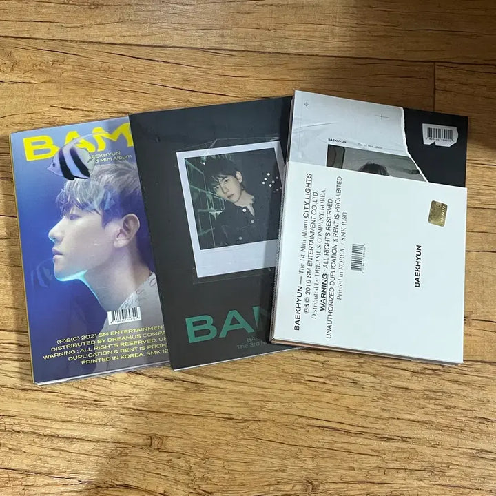 [BUNJANG] EXO Baekhyun Photobook Goods Set / EXO 엑소 백현 홈마 포토북 굿즈 세트