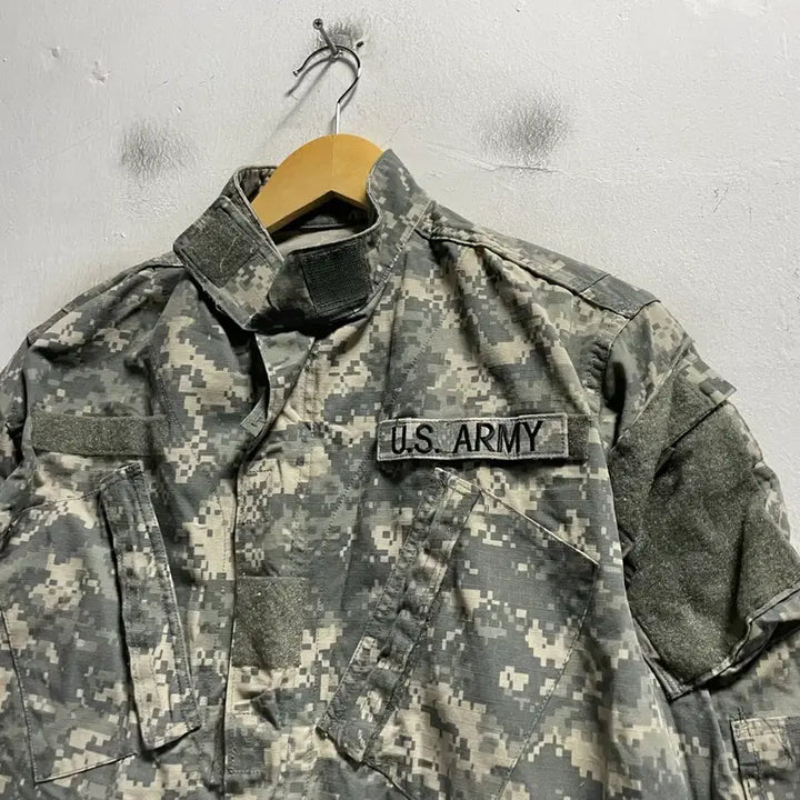 [BUNJANG] US Army ACU Camo Military Field Jacket / 95 US ARMY ACU 카모 밀리터리 미군 야상 자켓