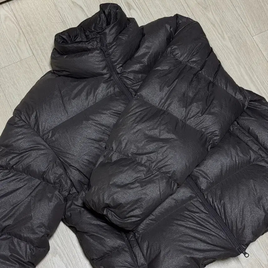 [BUNJANG] In Silence Crack Double Layer Down Jacket Brown L / 인사일런스 크랙 더블 레이어 다운 자켓 브라운 L