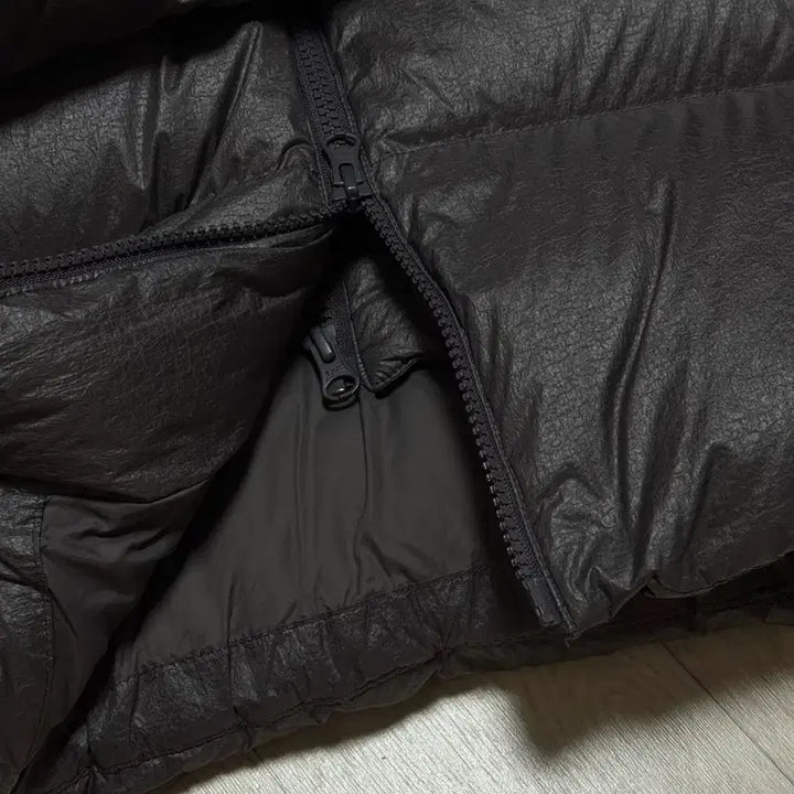 [BUNJANG] In Silence Crack Double Layer Down Jacket Brown L / 인사일런스 크랙 더블 레이어 다운 자켓 브라운 L