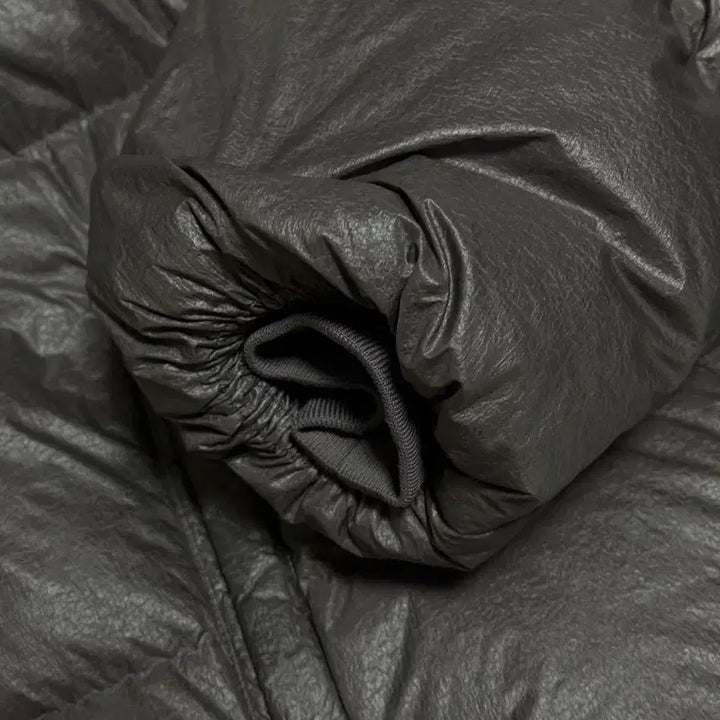 [BUNJANG] In Silence Crack Double Layer Down Jacket Brown L / 인사일런스 크랙 더블 레이어 다운 자켓 브라운 L