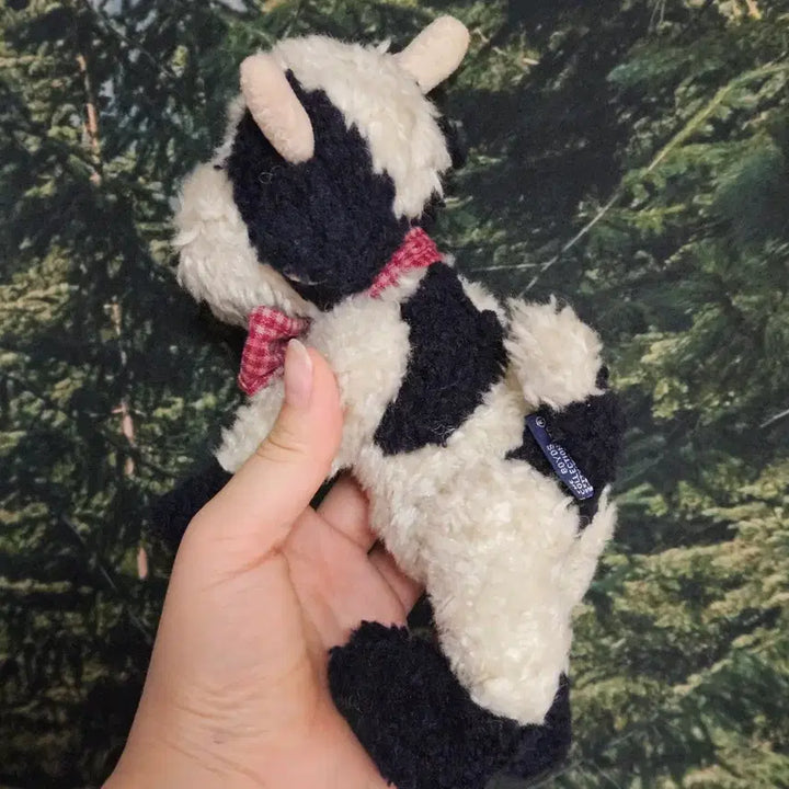 [BUNJANG] Boyds Bears Cow Plush Vintage / 보이즈베어 젖소 인형 빈티지 소 소품샵 키덜트 꼬질이 고전
