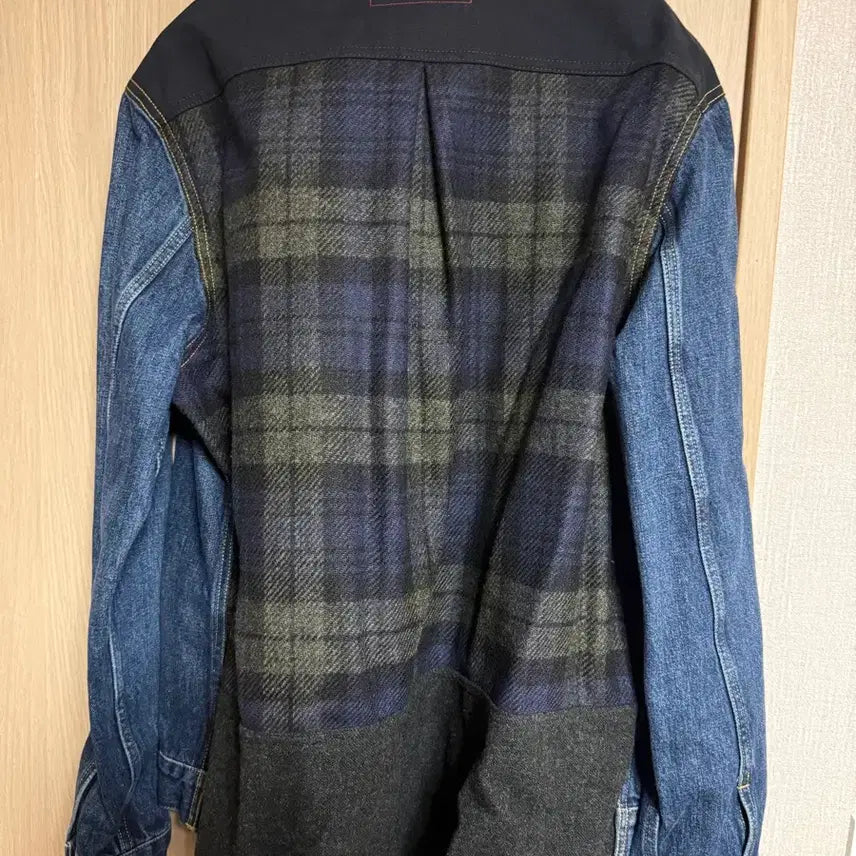 [BUNJANG] Junya Watanabe x Levi's Denim Wool Trucker Jacket / 준야 와타나베 X 리바이스 데님 자켓